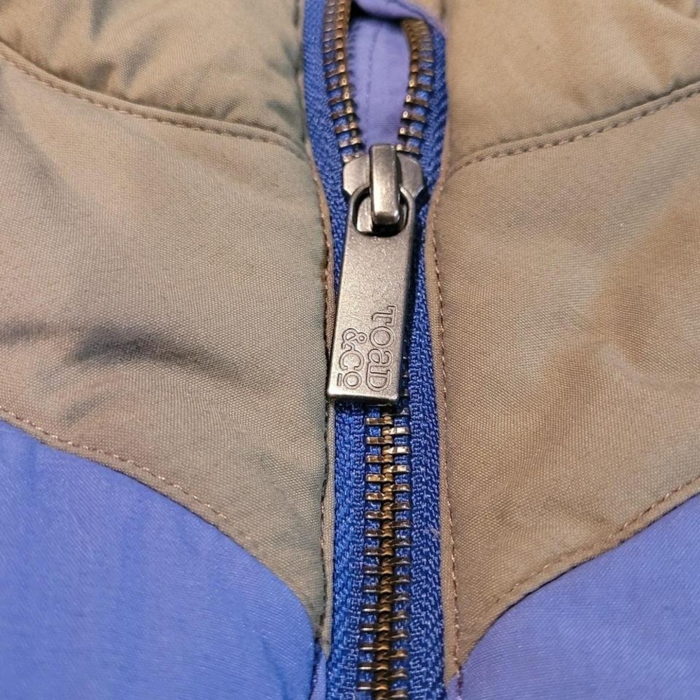 Toad&Co Poma Puffer Vest Colorblock Quilted, Women's Size‎ S, Blue Khaki Green - Picture 5 of 12